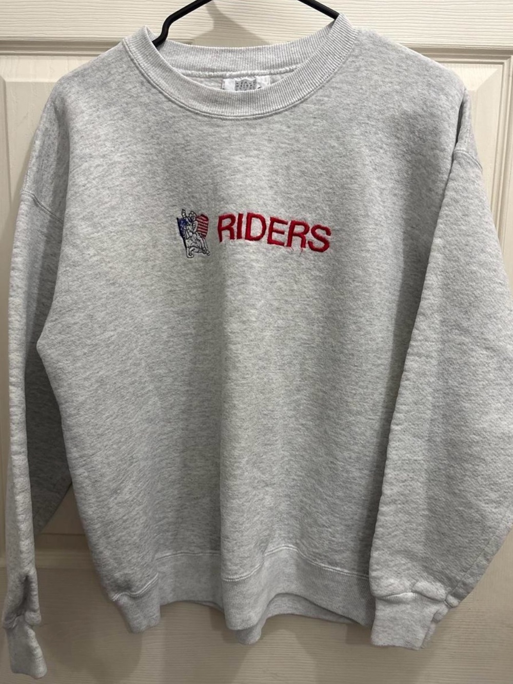 Vintage 90s Lee Riders embroidered American flag